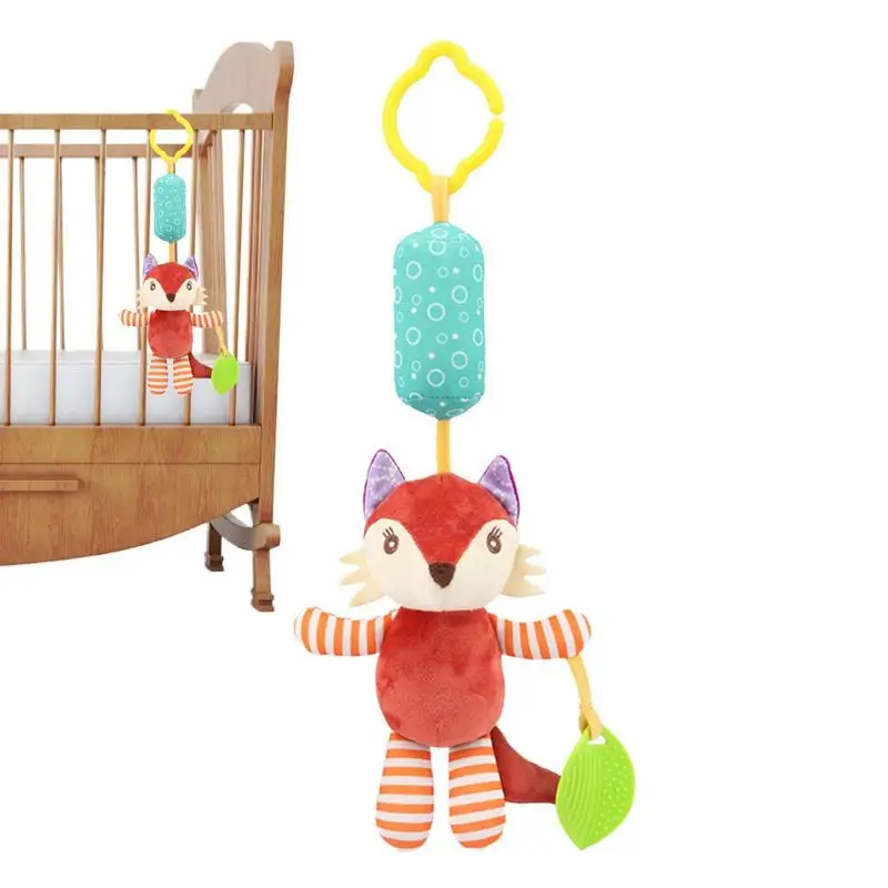 

Hangings Toys For Babies Colorful Animal Babies Car Toys & Stroller Toys Babies Activity Chime & Teether Stroller Toy Travel