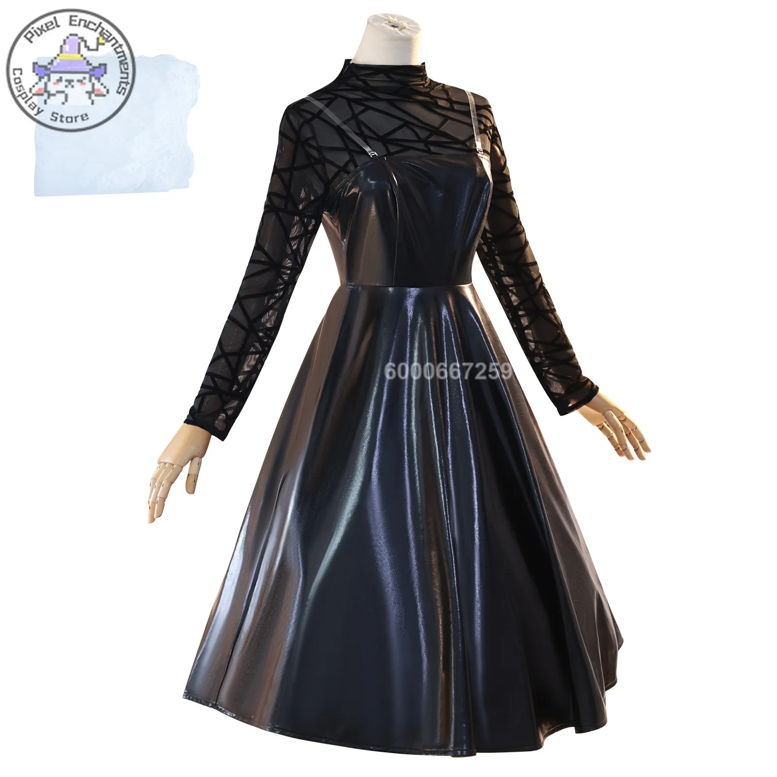 Аниме SAKAMOTO DAYS Osa-Ragi косплей костюм женская униформа черное кожаное платье