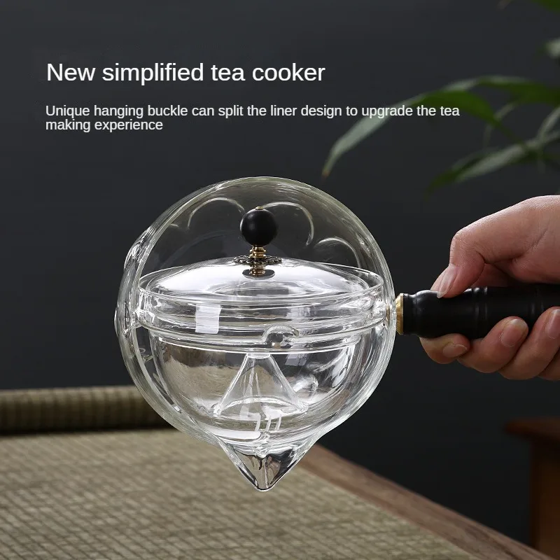 

Стеклянный чайник с вкладышем для заваривания, 650 мл