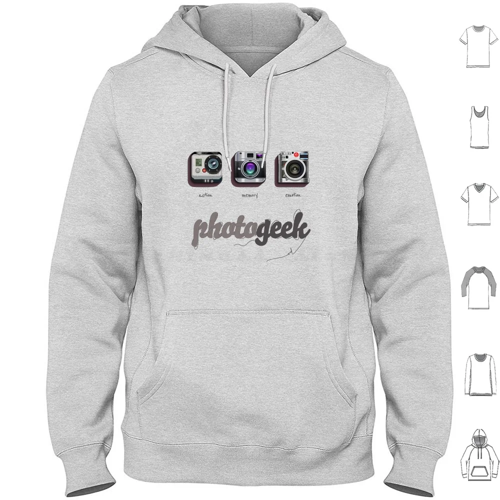 

Толстовка с капюшоном для фотосъемки, хлопок, длинный рукав, фотография, фотография, Gopro, Leica, Nikon, Canon, Olympus, типография