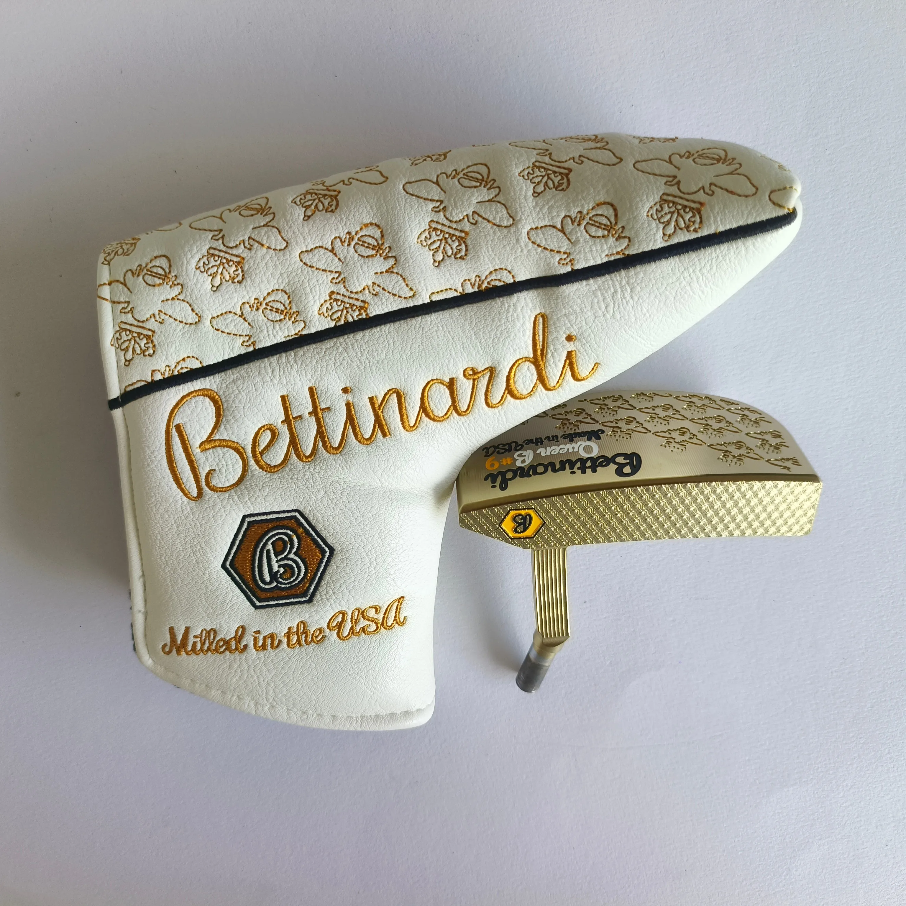 Паттер для гольфа JUNYUE Bett Gold кованый с ЧПУ