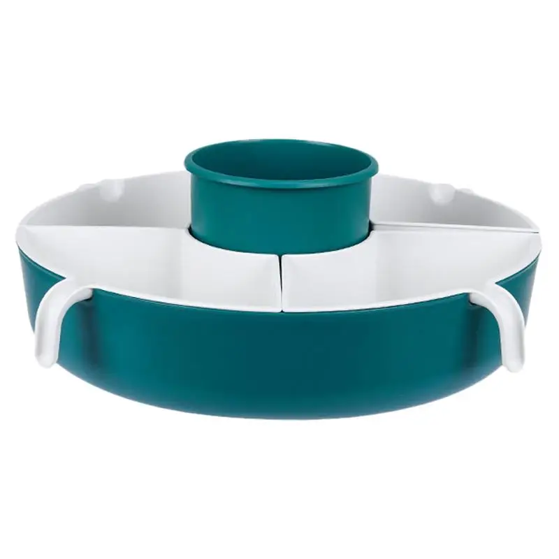 

1 шт. многофункциональная вращающаяся дренажная корзина, Горячая тарелка, кухонные принадлежности (зеленый)