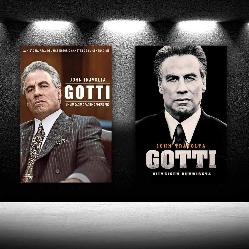 

John Gotti Mobster Mafia Premium Unframed Merchandise Decorative HD Painting Canvas Print Wall Art Living Room Posters Bedroom
