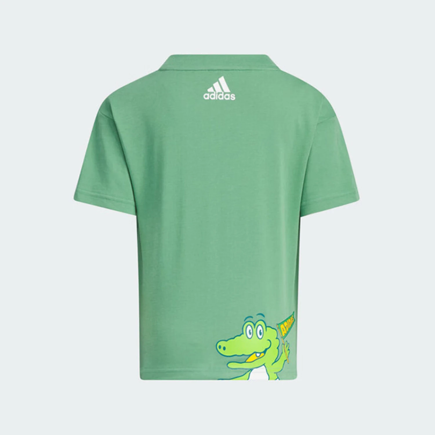 Фото Adidas Authentic Summer Новый детский классический спортивный и повседневный комплект JE3206 №3
