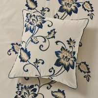 cotton embroidered cushion foreign trade pillow pure cotton pillow sofa cushion car cushion embroidered bedside cushion