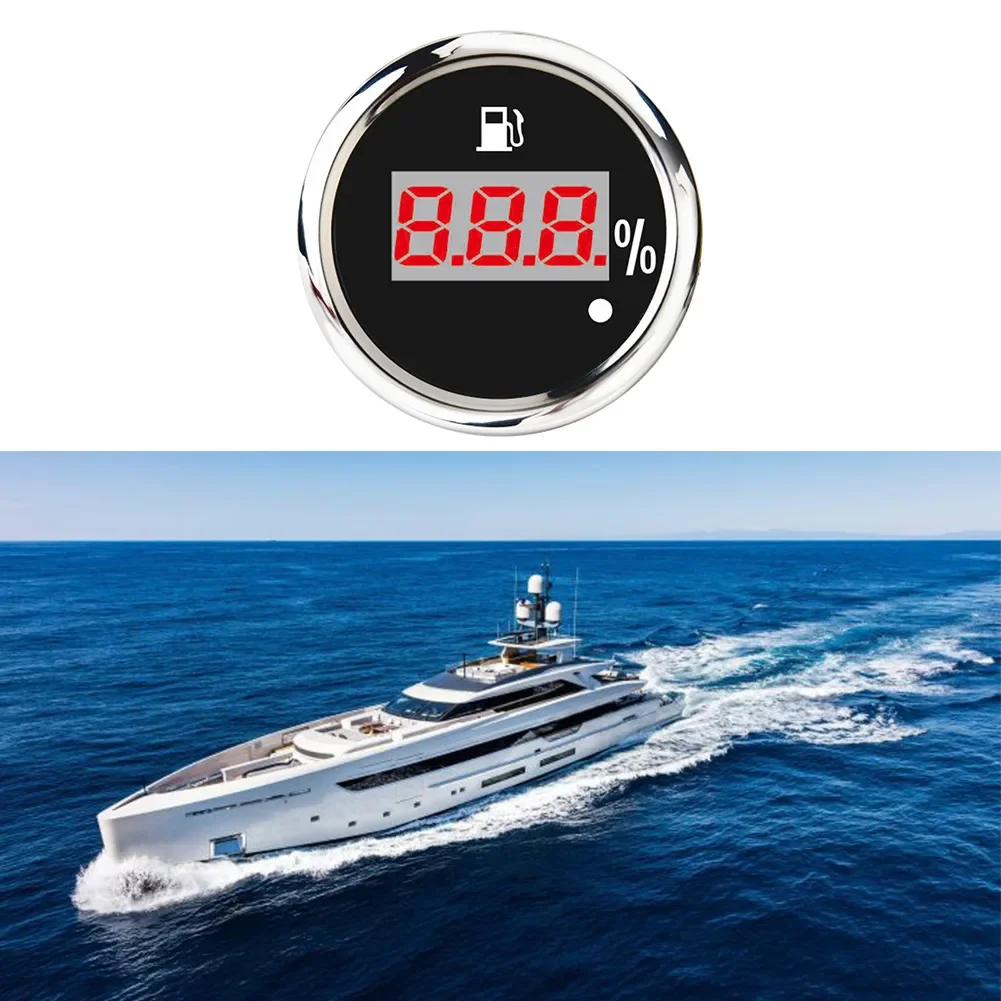 Датчик уровня топлива цифровой черный 52 мм 0-90 Ом