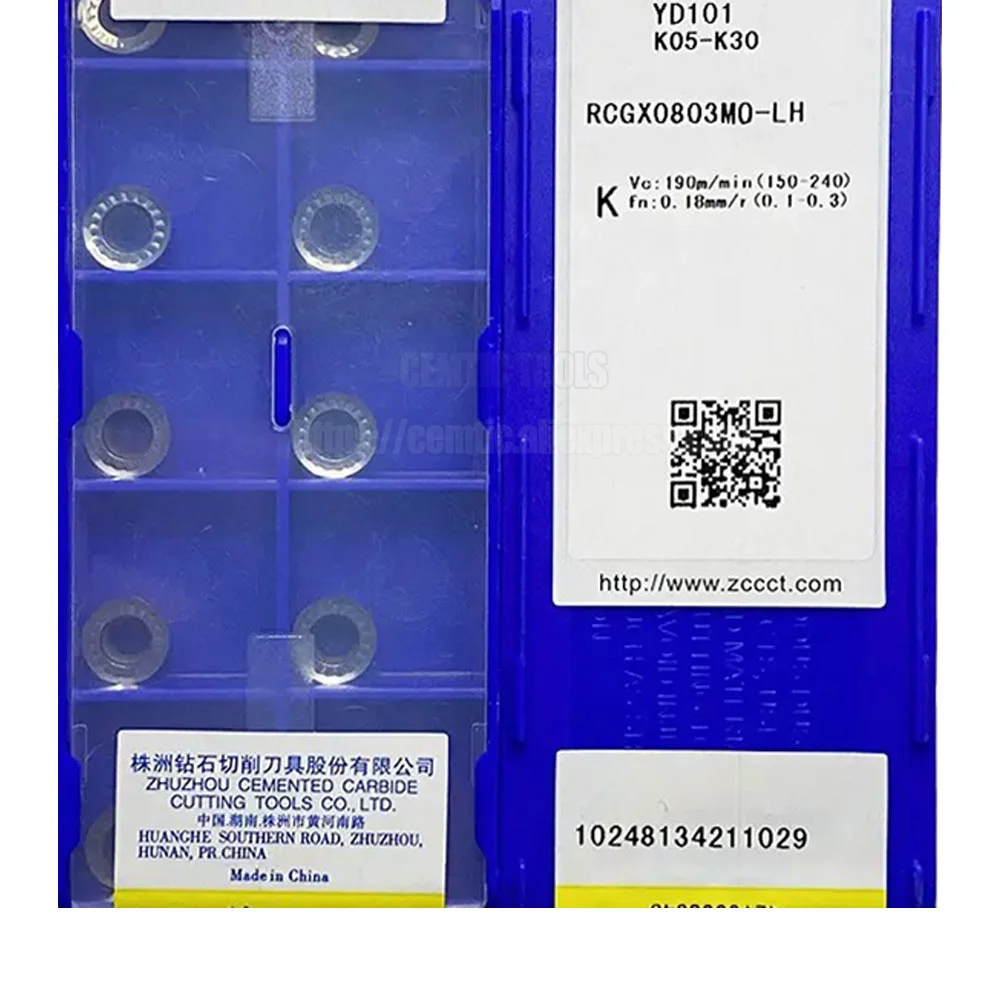 

Оригинальный бренд CNC RCGX Blade RCGX0803MO-LH YD101 Бесплатная доставка 100%