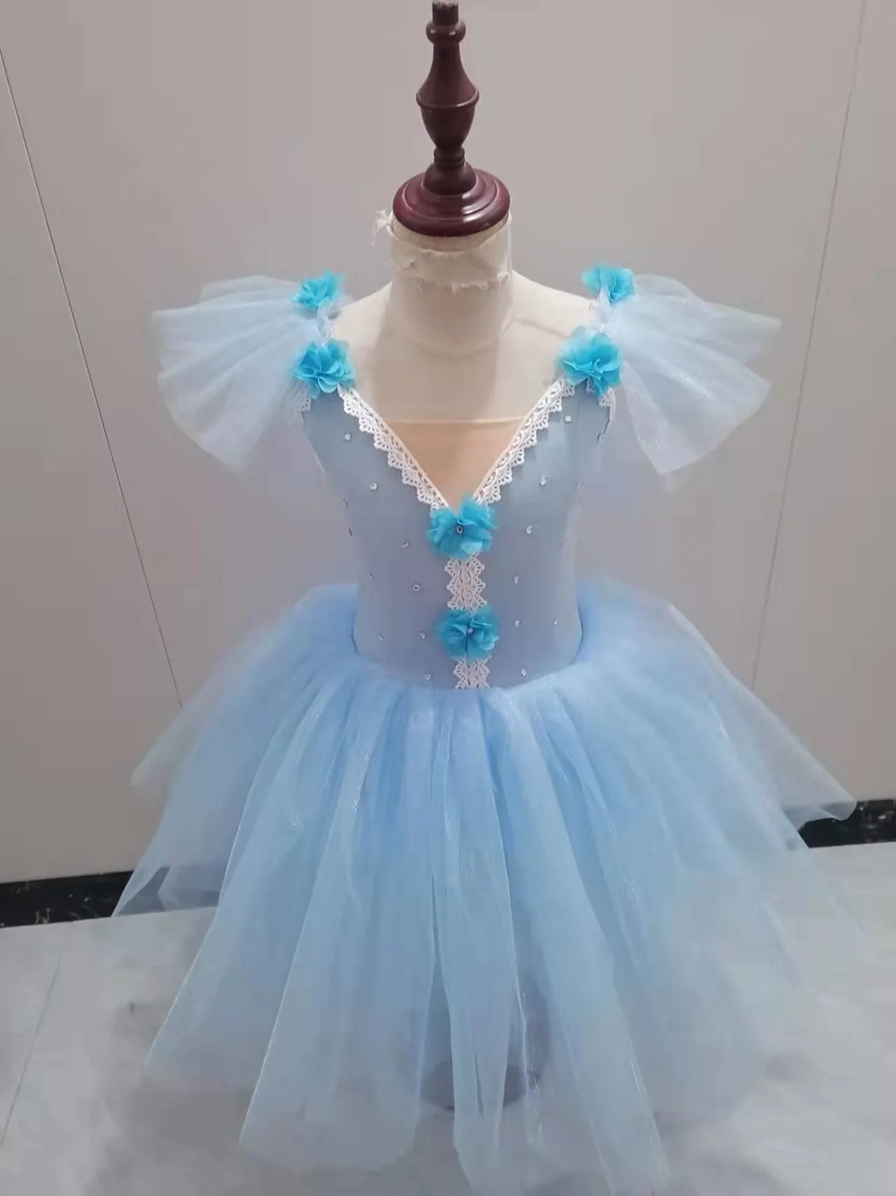 

New children's Ballet Dress Girls' princess skirt ballet yarn skirt Swan Lake fluffy skirt Tutu yarn skirt