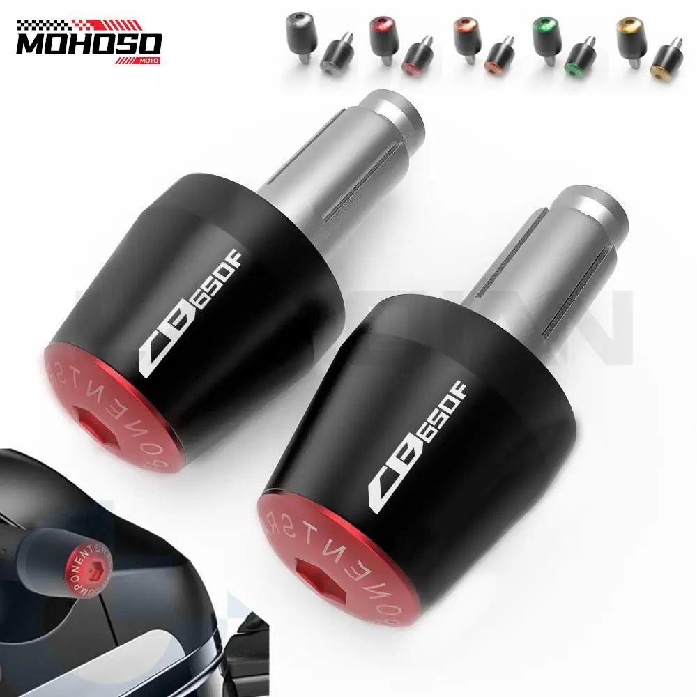 

Motorcycle Grips End Plug Slider Handlebar Ends Handle Bar Cap Cover For Honda CB650F CB 650F CB 650 F 2014-2021 2018 2019 2020