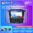EKIY T7 DSP Android 10 автомобильное радио для Ford Kuga 2 Escape 3 2012-2019 стерео навигация GPS Мультимедиа Видео Carplay плеер DVD HU
