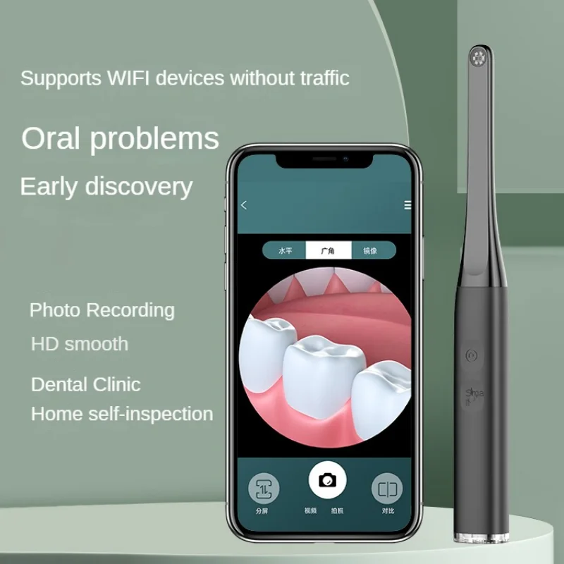 

Oral Dental Endoscope Intraoral Camera High-Definition Visual Dental Instrument Wifi Dental Endoscope LED Light Care Cleaning