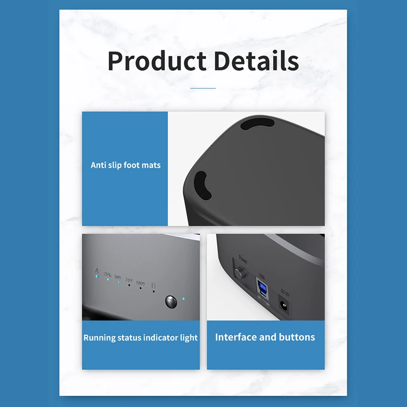 Станция клонирования жестких дисков UnionSine с автоматическим преобразованием SATA в