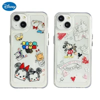 disney mickey minnie mouse gifts space shell cotton phone cases for iphone 13 12 11 pro max mini xr xs max 8 x 7 back cover