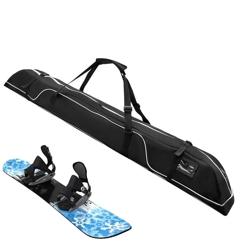 

Snowboard Storage Bag | 600D Water-Resistant Ski Storage Bag with Top Handle | Portable Skiing Container Tool for Board Bindings