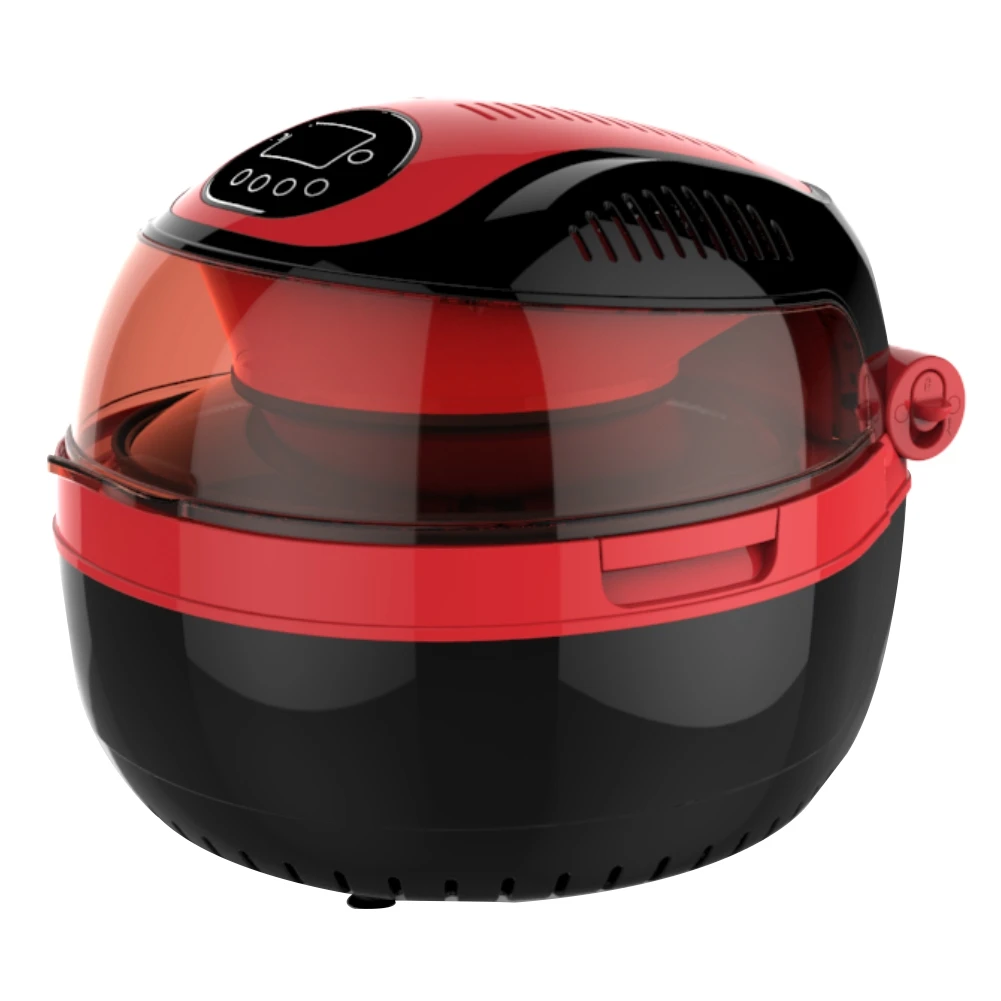 

Wholesale electric round convection air fryer Oven/ digital control oven with visible window 10L healthy food