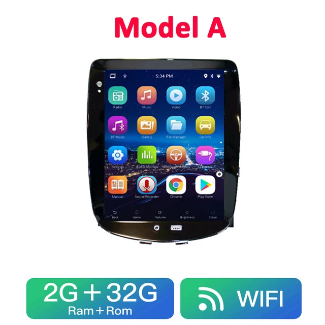 

Автомобильный радиоприемник для Chevrolet Orlando 2011-2015 Tesla Style Экран Мультимедийный видеоплеер Навигация GPS