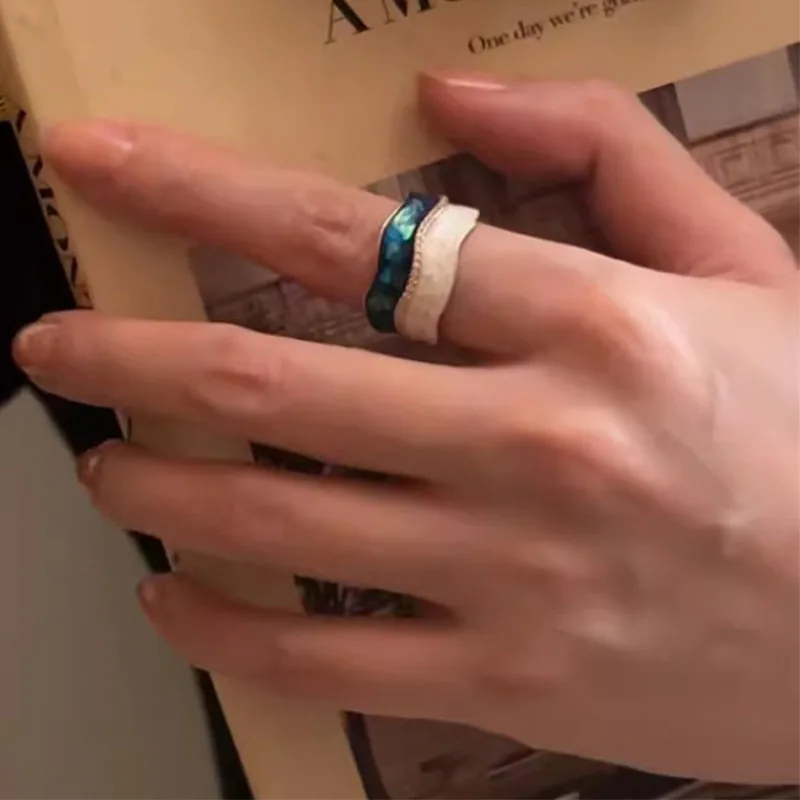 

Женское кольцо с цирконием PANJBJ 925 пробы Silve Dropwise, оригинальный дизайн, розовое золото, Прямая поставка