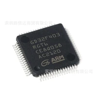 1pcslote gd32f403rgt6 single chip mcu arm32 bit microcontroller ic chip lqfp 64 new original