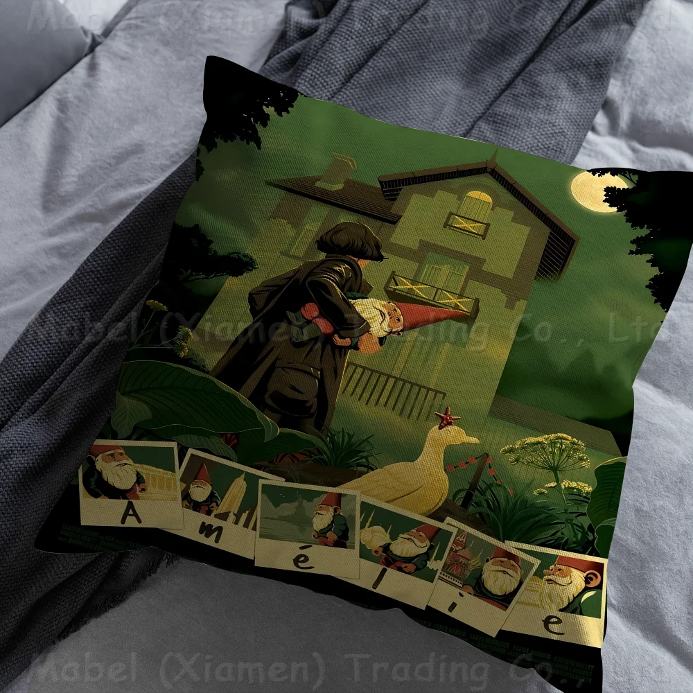 Французский фильм Amelie Stitch Lucky Dragon наволочка для дивана украшение дома и комнаты