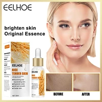 eelhoe white rice serum face shrink pore whitening moisturizing essence wrinkle anti aging treatment skin care free shipping