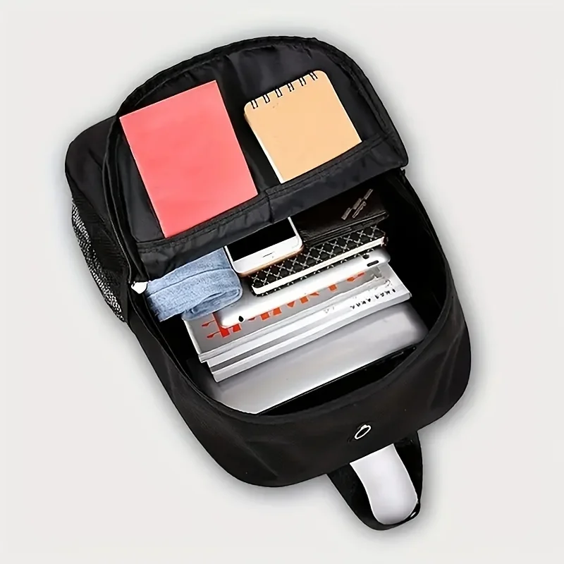 Светящийся рюкзак для ноутбука с USB повседневная мужская сумка музыки школьные