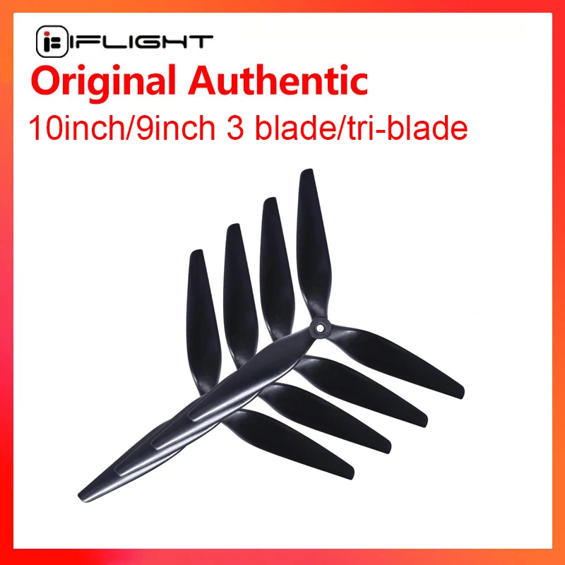 Hq Macroquad 10x5x3/9x5x3 Пропеллер 1050/9050 3-лопастной/трехлопастной Бронированный Черный