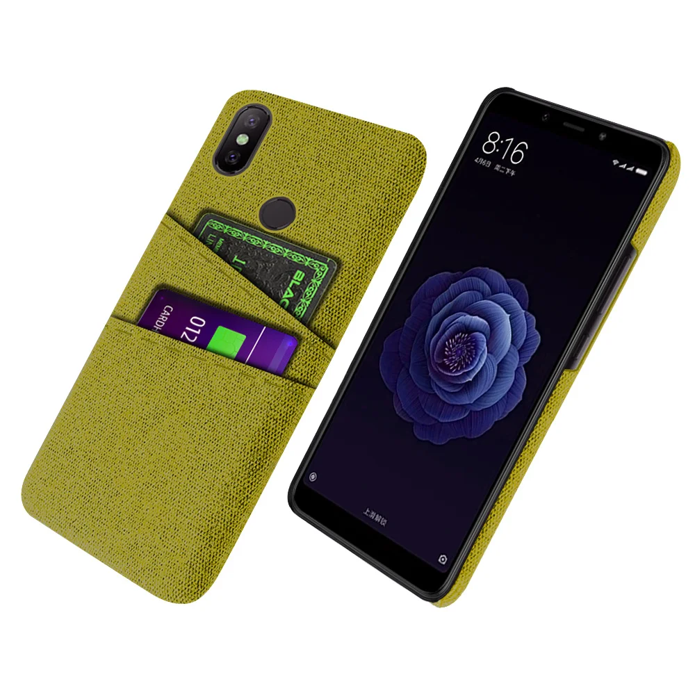 

Mi A2 Case For Xiaomi Mi A2 A 2 Lite A1 A 1 MiA2 MiA1 Luxury Fabric Dual Card Phone Cover for Xiaomi Mi 5X 6X Phone Coque Funda