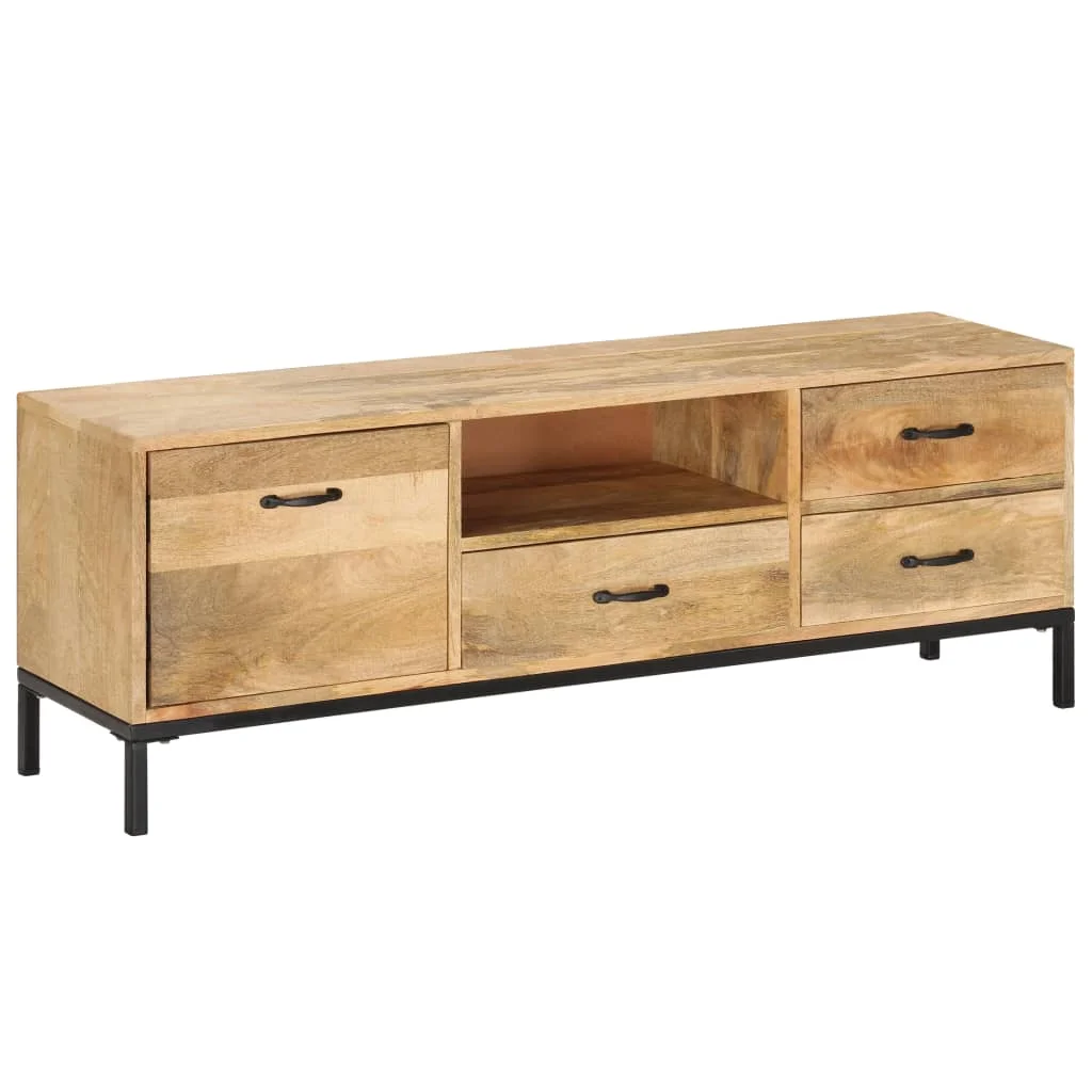 

VidaXL TV furniture 130x30x45 cm solid mango wood