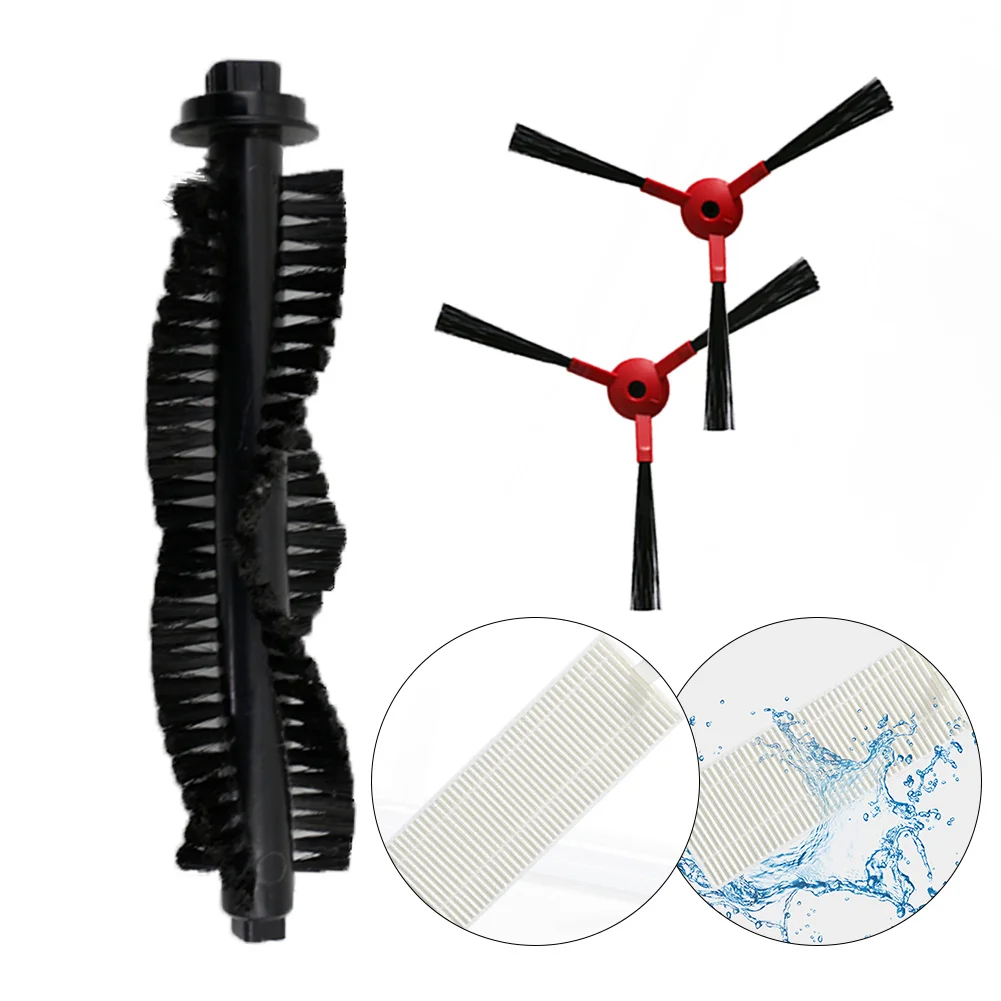 

Accessories Kit For 360 C50 Robot Vacuum Cleaner Main Brush Filter Side Brush 1 Main Brush 2 Side Brushes 2 Filters Spare Parts