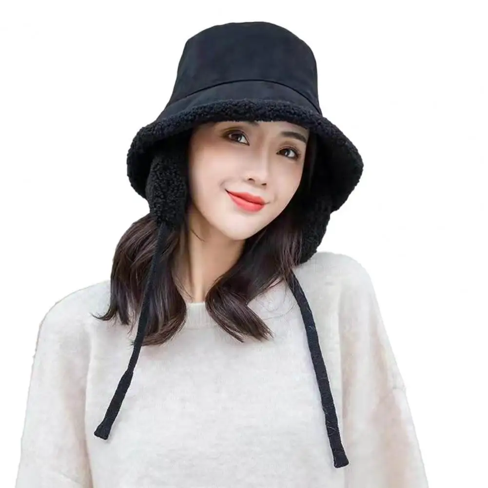 

Terrific Basin Hat Women Portable Round Women Sun Hat Fashion Thick Fisherman Hat Sun Cap