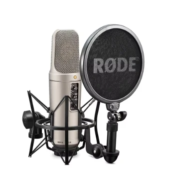 Конденсаторный микрофон RODE NT2A с несколькими узорами и большой диафрагмой для