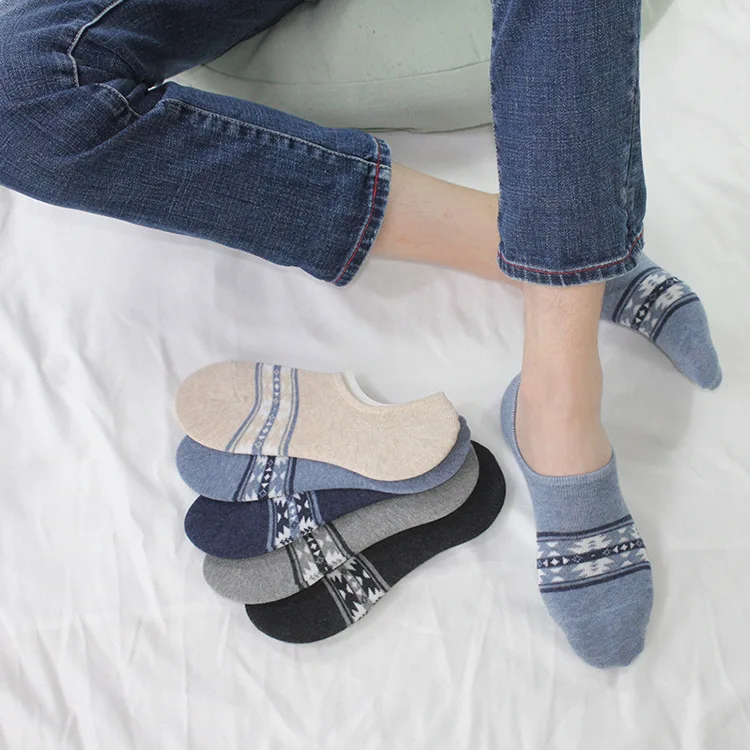 3 Pairs Vessel Stockings Male Summer Cotton Socks Thin Shallow Mouth Contact Trend Socks Sport Socken Damen Women Sports Socks