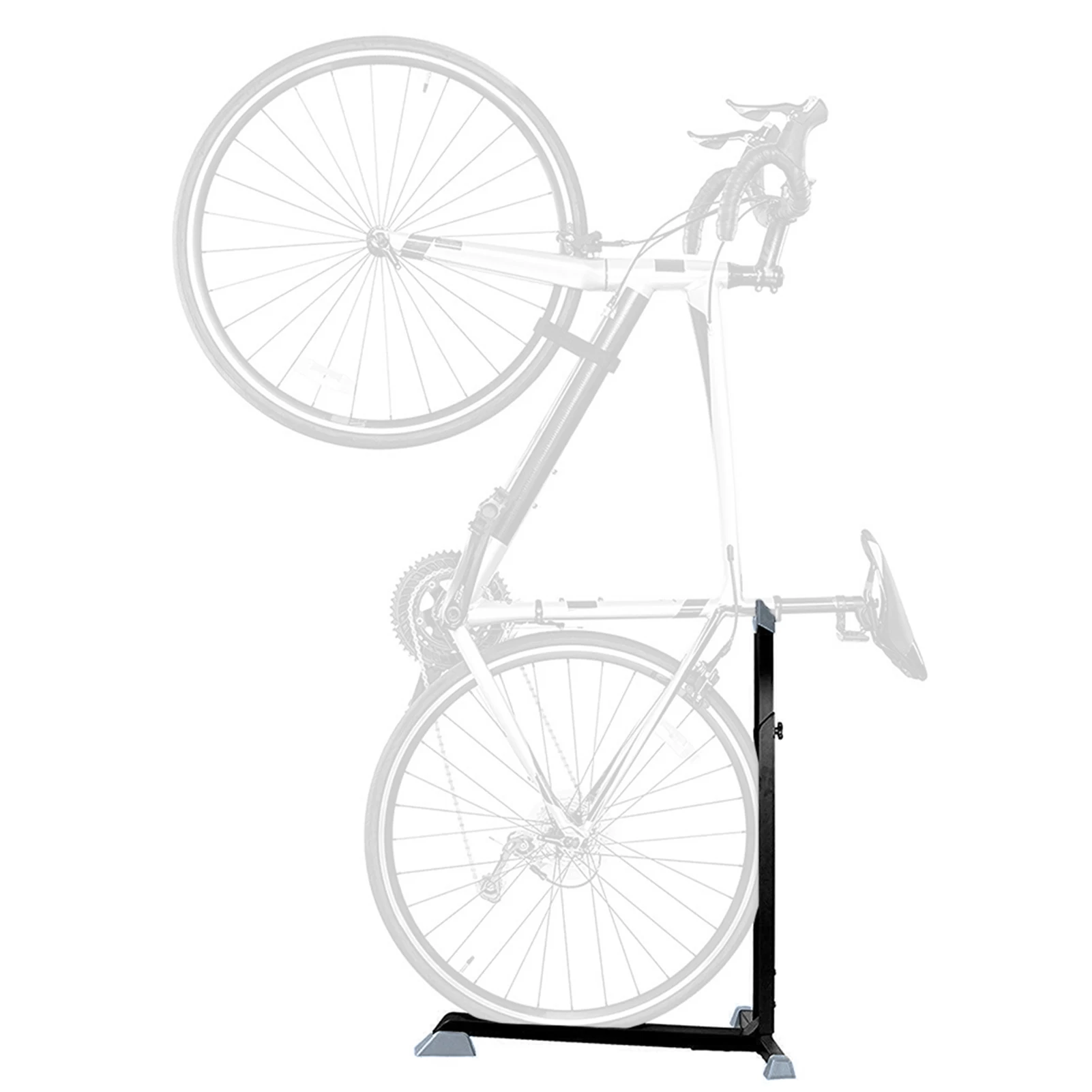 

Bicycle Stand Space-Saving Bike Parking Rack Stand with Adjustable Height for 650b 700c 26" 27" Bike Indoor Garage Bike Storage