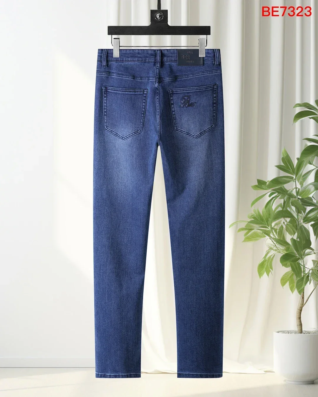 BLLIYOSS 1895 Джинсы мужские 2024 осень-зима новые удобные повседневные эластичные