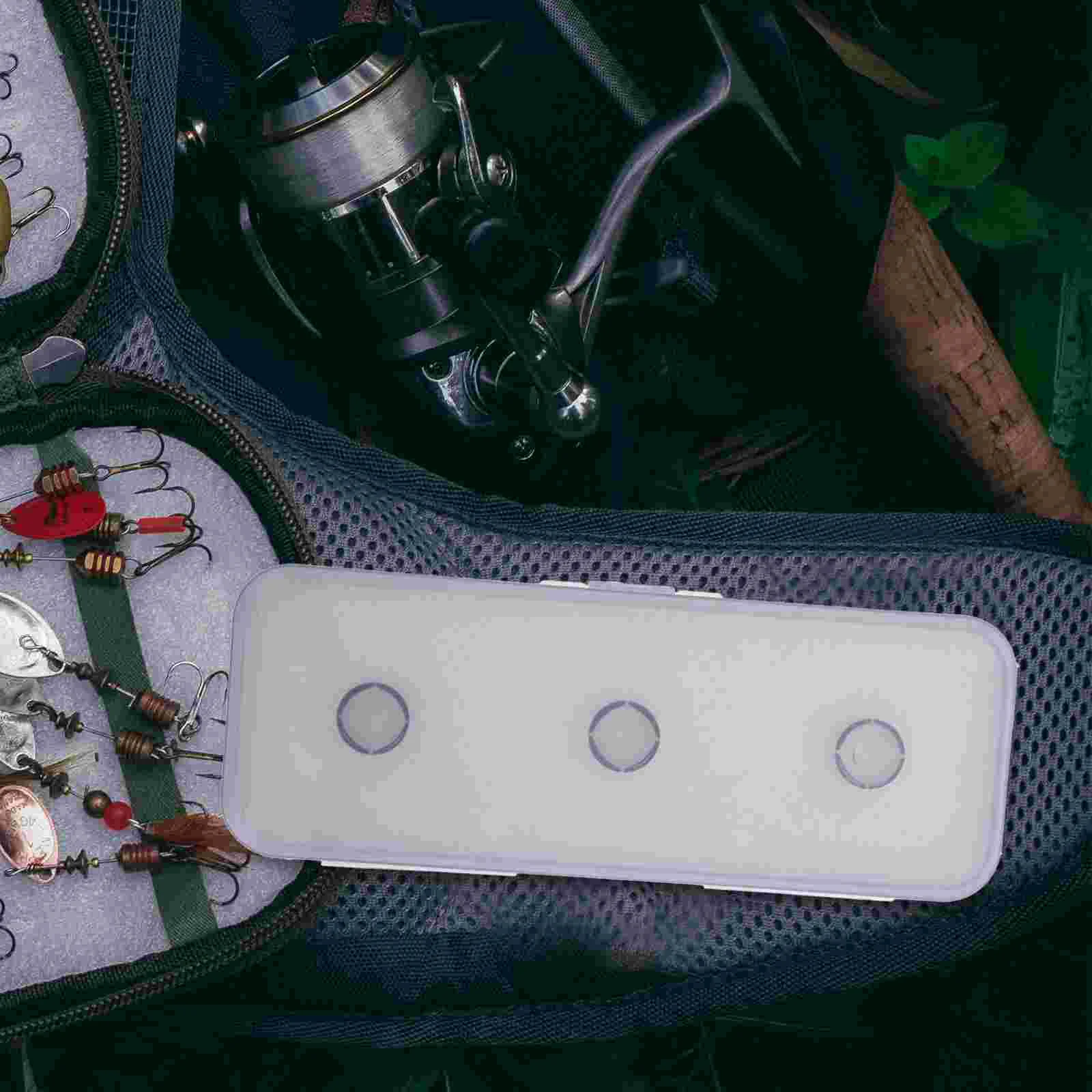 Ящик для хранения снастей 6 слотов рыболовных с доской лески и держателем отлично