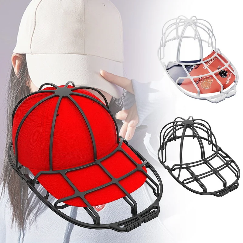 Multifunctional Baseball Cap Washer Fit Hat Washer Frame/Washing Cage Double-deck Hat Cleaners Protector