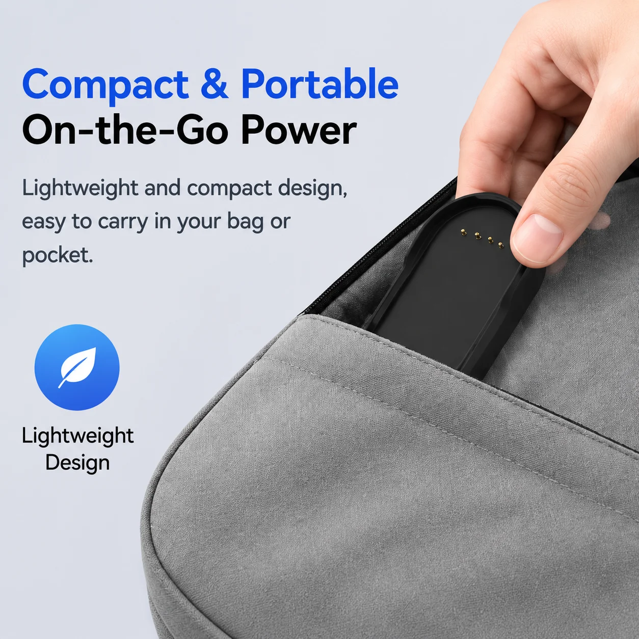 Фото Зарядная база USB-C для диктофона PLAUD NotePin AI, компактная станция быстрой зарядки, элегантный дизайн, зарядная док-станция. №1