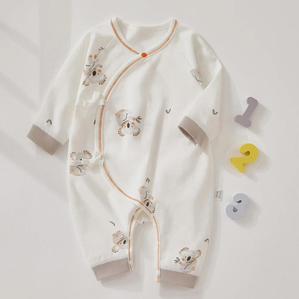 

Baby Girl Rompers Long Sleeve Cotton Spring Autumn Newborn Clothes 0-3 Months Hospital Onesies