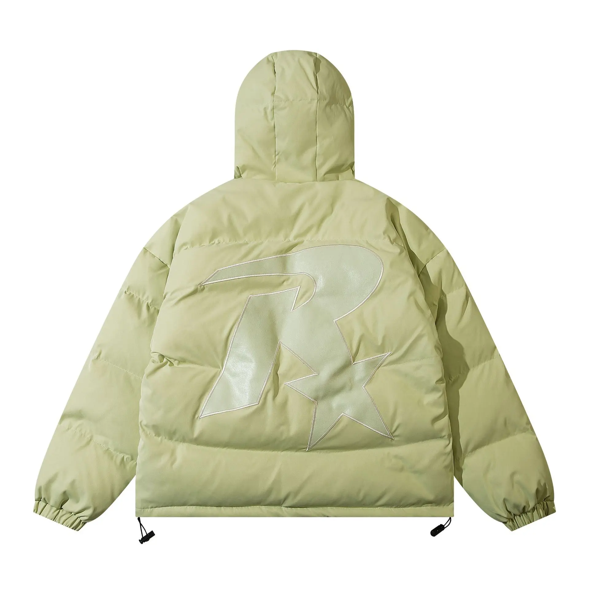 2022 New winter hardy down jacket for men and women - 30 star letter hooded cotton padded jacket American retro (winter) parkas