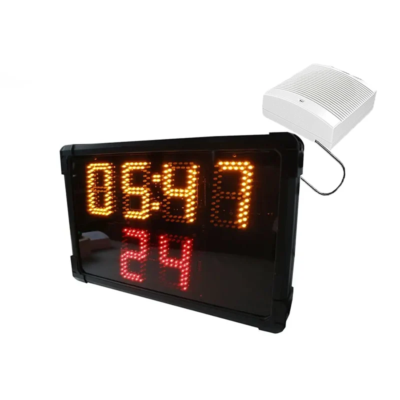 Водонепроницаемые баскетбольные часы с громким динамиком 24 секунды