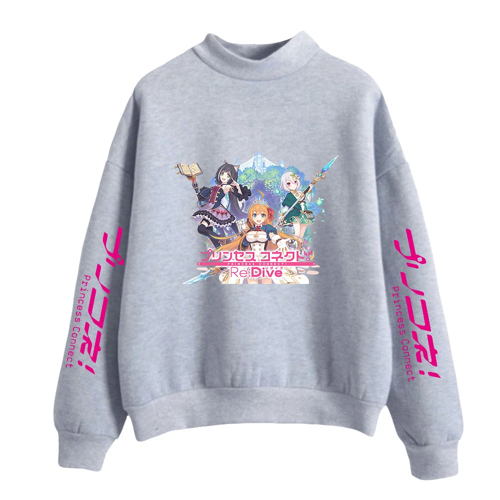 

New Women Sweatshirts Casual Pullovers Spring and Autumn Fashion Versatiles Turtleneck Pullover Trendy Streetwear Tops Oversized