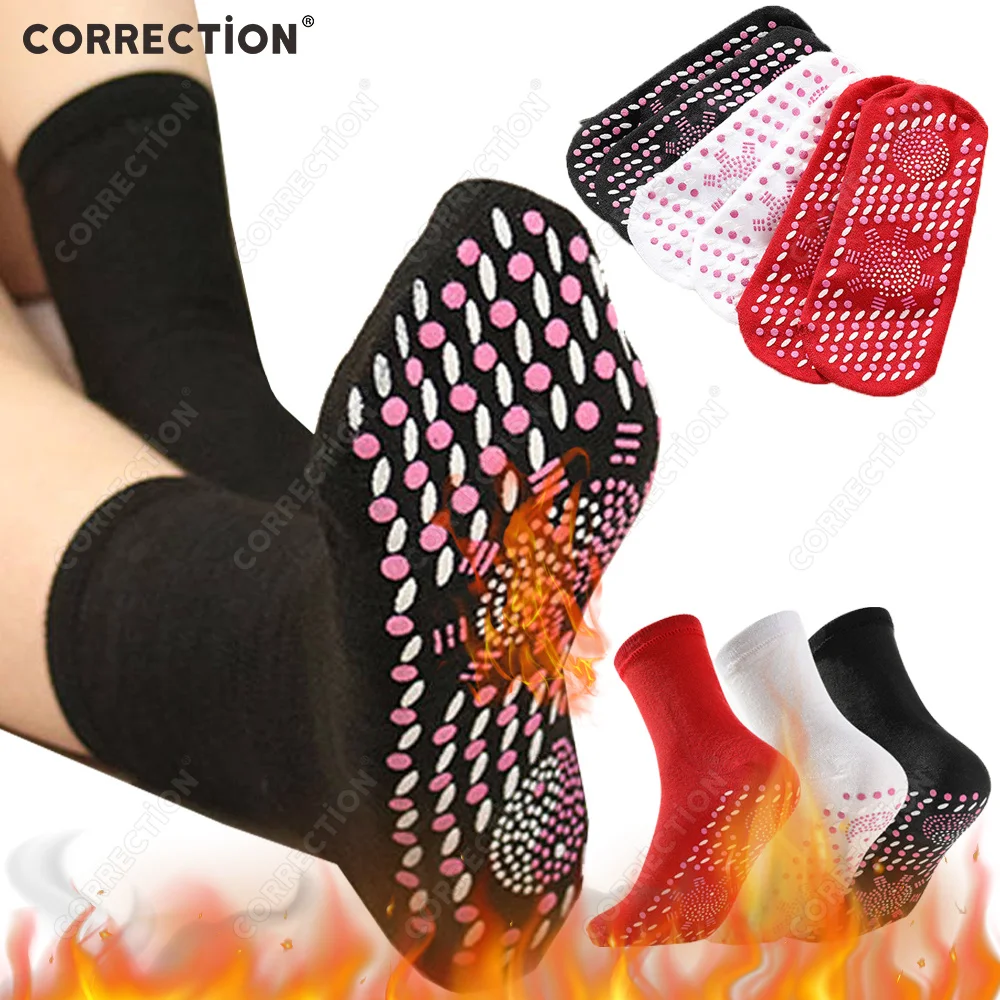 

Носки с подогревом для коррекции фигуры, Самонагревающиеся Носки для мужчин и женщин, массажные антизамерзающие носки для рыбалки, кемпинг...