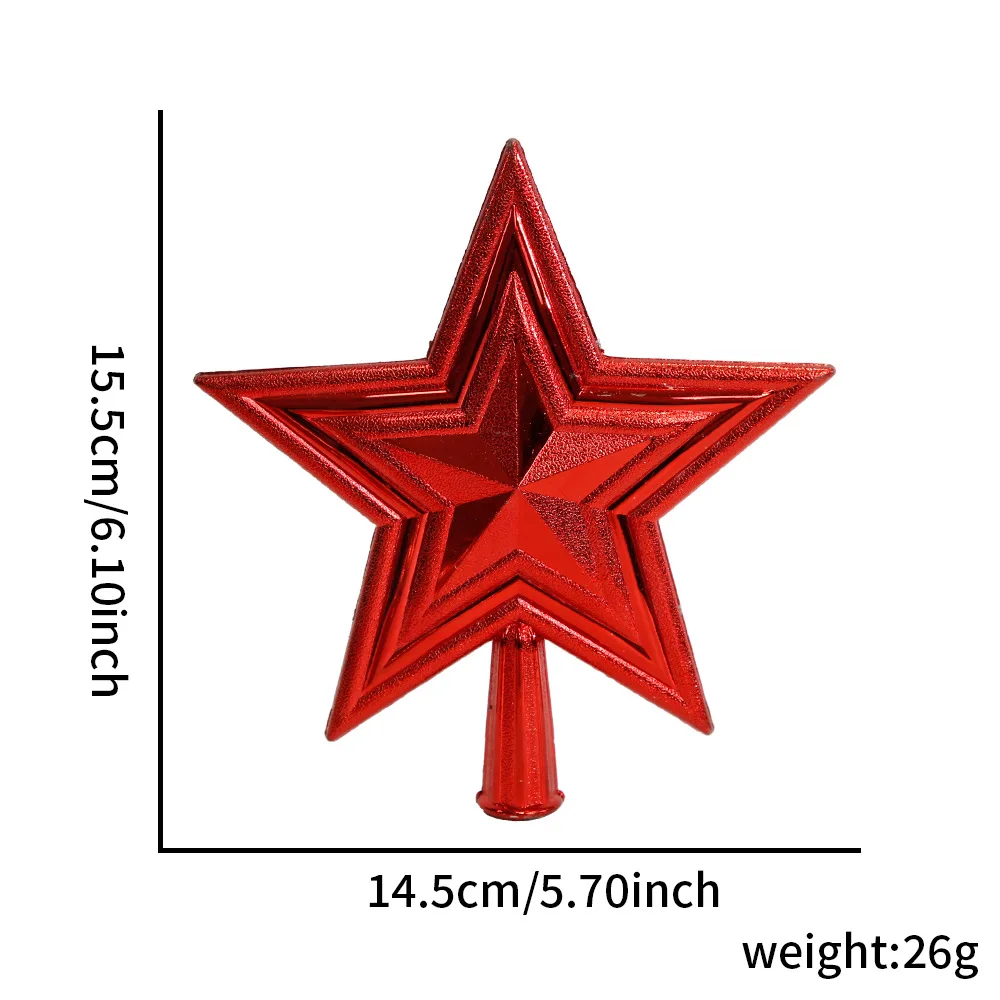 Золотая звезда для верхушки елки