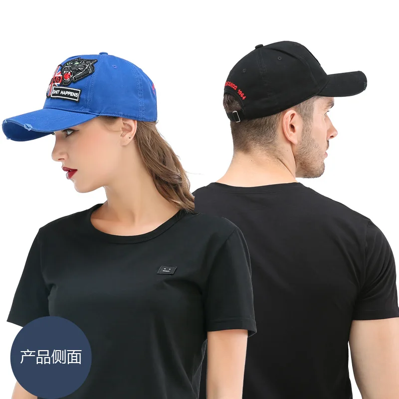 

DSQICOND2 brand Summer Mesh cap Embroidery Letters Cotton Baseball Caps High Quality Cap Men Women Trucker Cap Black Cap Dad Hat
