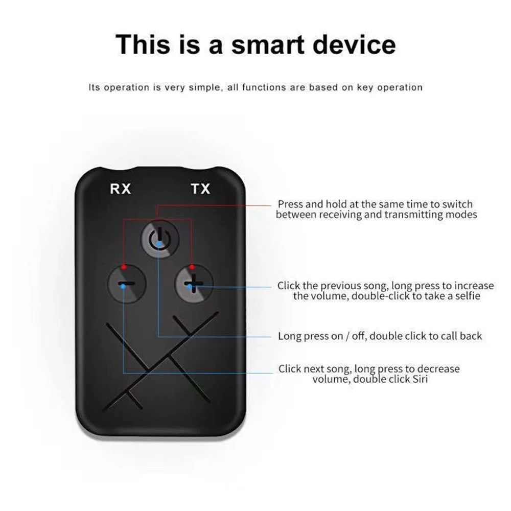 Bluetooth приемник передатчик 2 в 1 стерео APTX беспроводной Aux аудио 3 5 мм разъем RCA