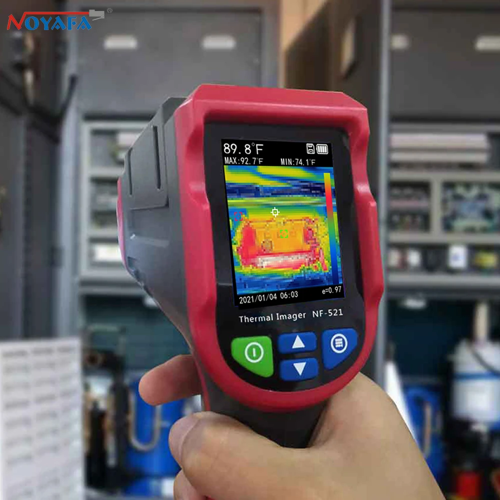 NOYAFA-Sensor de imagen térmica infrarroja, Detector de calefacción de suelo por NF-521, módulo de cámara de imagen térmica de temperatura, 2000 píxeles