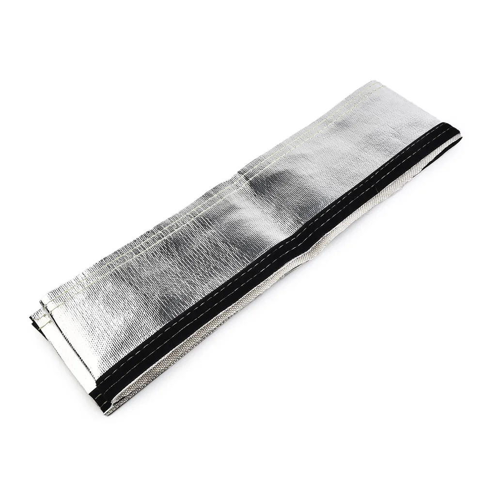 

2 Meters Metallic Heat Shield Thermal Fire Sleeve Insulated Wire Hose Wrap Loom Tube Protect Cover 30mm Sound Insulation Pad