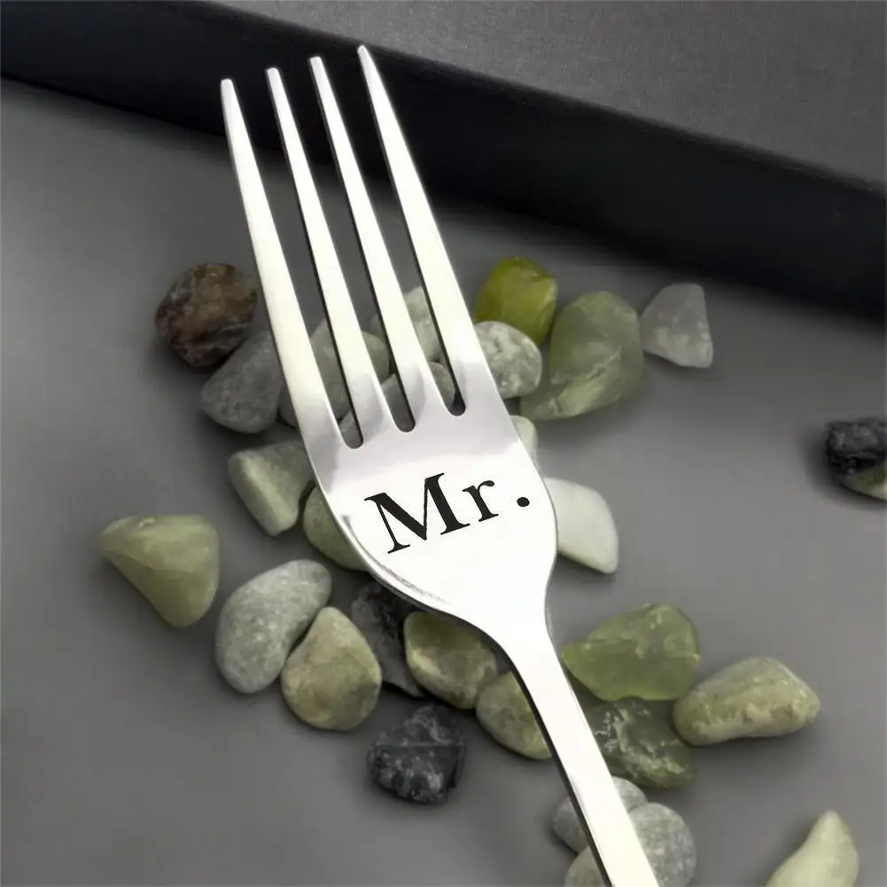 

Engraved Fork Wonderful Present For Lover Couple And Girlfriend Cutlery Fork With Engraving Tableware Dinnerware Kitchen To B4o5