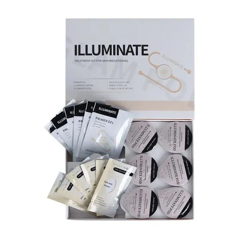 Hydrate Glam Revive Detox Illuminate Kit Pods Serum Facial SPA For Bubble Beauty Machine Кислород для лица Aqua CO2 Gels