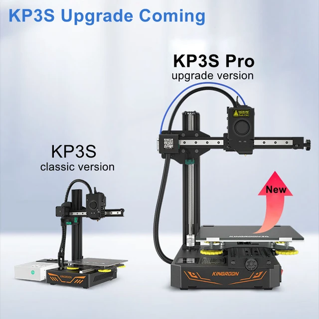 KINGROON KP3S KP3S PRO KP5L FDM 3D Printer Kit High Precision with Resume Power Off  Printing Professional DIY 3D Printers 6
